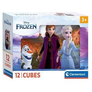 Clementoni Blokpuzzel Frozen, 12st.