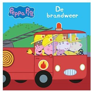 Peppa Pig Omdraaiboek - Brandweer Politie
