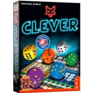 Clever - Tactisch dobbelspel voor het hele gezin | 1-4 spelers | Leeftijd 8+ | 999 Games