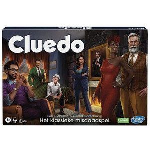 Hasbro Gaming Cluedo: Ontrafel het mysterie van de moord op Mr. Bob Swart in dit spannende bordspel voor 6 spelers!