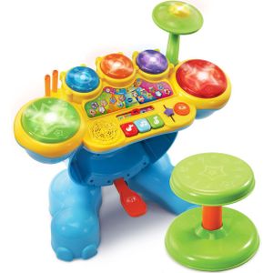 VTech - Rock & Leer Drumstel - Educatief Speelgoed - Geluid en Spelletjes