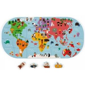 Janod - Badspeelgoed Wereldkaart