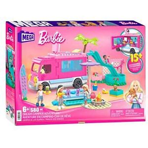 Barbie Droom Camper Avontuur Bouwset, 580dlg.