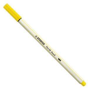 STABILO Pen 68 Brush - Viltstift - Citroen Geel (24)