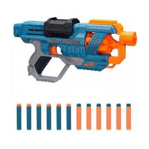 NERF Elite 2.0 Commander RD-6 Blaster - Geschikt voor kinderen vanaf 8 jaar - Inclusief 12 darts