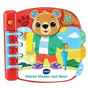 VTech Dierenvriendjes Kleren Kiezen met Beer - Educatief Speelgoed - Boekje Voor Jongens & Meisjes