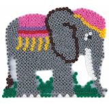 Hama Strijkkralenbordje - Olifant