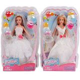 Toys Amsterdam Tienerpop Calleigh Bruid-  29 Cm Wit