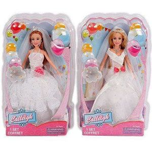 Toys Amsterdam Tienerpop Calleigh Bruid-  29 Cm Wit