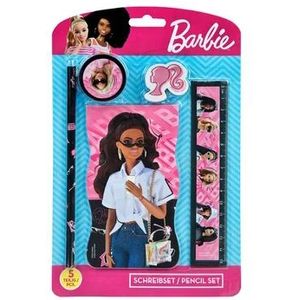 Schrijfset Barbie, 5dlg.