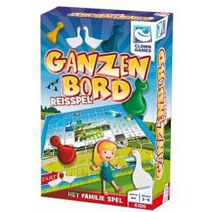 Clown Games Ganzenbord - Speelplezier voor het hele gezin - Geschikt voor 2-6 spelers vanaf 4 jaar