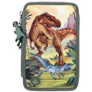 Dino World 3-Vaks Etui