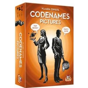 Codenames Pictures - Het spannende gezelschapsspel voor slimme spionnen! Leeftijd 8+, 2-8 spelers