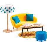 Djeco Poppenhuis Meubels Woonkamer