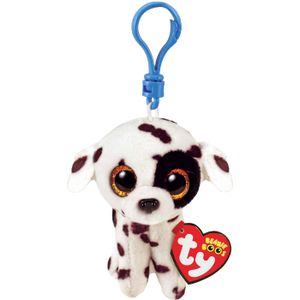 Ty Beanie Boo's Clip Luther Dalmatian, 7cm