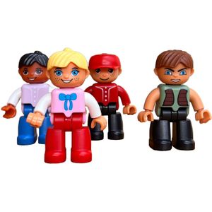 Coblo Mini Figuren Magnetisch Bouwspeelgoed, 4dlg.