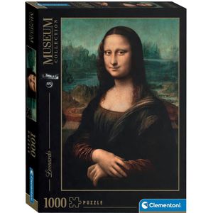 Clementoni Museum Collection - Legpuzzel - Leonardo da Vinci - Gioconda (1000 Stukjes)