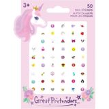 Nagelstickers Eenhoorn - 50st.