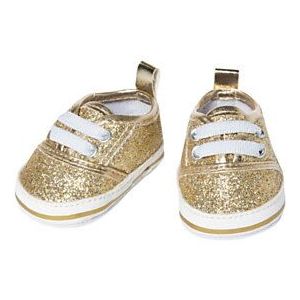 Heless Poppenschoenen Junior 38-45 Cm Goud/wit