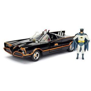 Jada Toys - Batman 1966 Classic Batmobile 1:24 - Die-cast - Vanaf 8 jaar - Speelgoedvoertuig