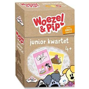 Identity Games Woezel en Pip Junior Kwartet - Geschikt voor kinderen vanaf 4 jaar - Voor 2 tot 4 spelers