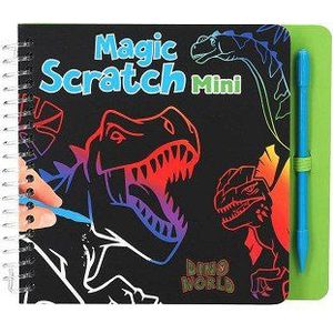 Dino World Mini Magic Scratchboek