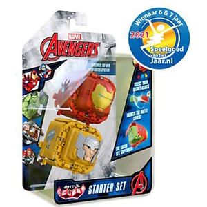 Marvel Avengers Battle Cube - Iron Man VS Thor - Battle Fidget Set