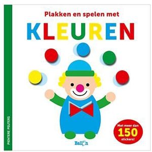 Pientere Peuters Stickerboek - Kleuren