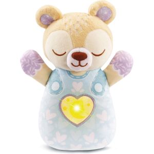 VTech Baby Dromenland Beertje - Interactieve Knuffel - Educatief Speelgoed - Van 1 tot 3 Jaar - Blauw