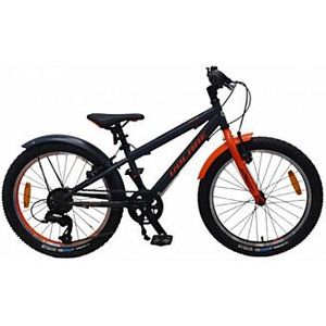 Volare Rocky Fiets - 20 inch - Grijs Oranje