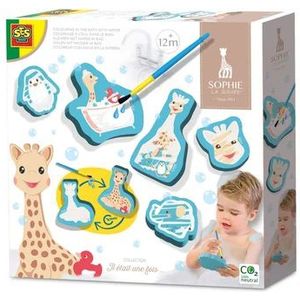 SES Sophie La Girafe Kleuren met Water in Bad