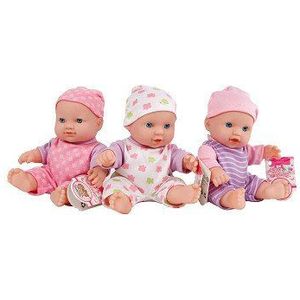 Babypop Mini - 20 cm - 3 assorti -sintcadeau kind - kerstcadeau kind - verjaardag cadeau kind