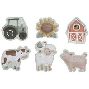 Little Dutch Legpuzzel 6in1 Little Farm FSC