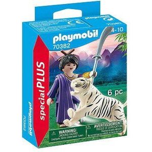 Playmobil Specials Aziatische Vechter met Tijger - 70382