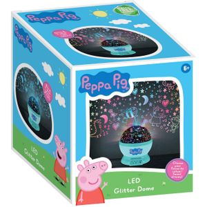 Peppa Pig Ledlamp Glitter Dome