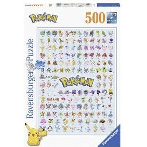 Pokémon Puzzel Eerste Generatie (500 Stukjes)