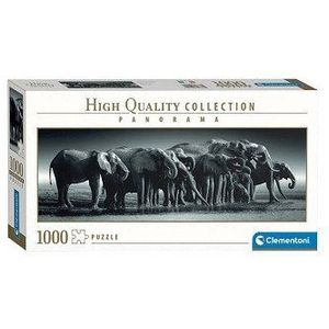 Clementoni Legpuzzel Panorama Herd of Giants, 1000st.