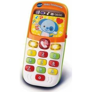 VTech Baby Telefoon - Cadeau - Interactief Speelgoed - Educatief Kindertelefoon - Cadeau - Oranje