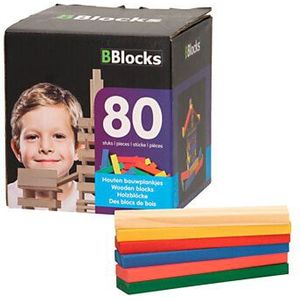 BBlocks 80 stuks in doos, kleur