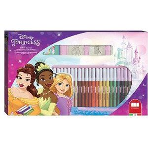 Disney Prinses Kleurset met Stempels, 41dlg.
