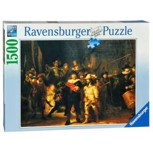 De Nachtwacht Puzzel (1500 stukjes, kunstthema)