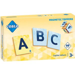 Coblo Toppers Hoofdletters Magnetisch Bouwspeelgoed, 60dlg.