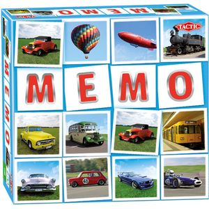 Tactic Memory - Kaartspel - Memo - Voertuigen