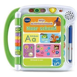 VTech Mijn Activiteitenboek Naar School – Educatief en Interactief speelgoed – Maak Kennis met School – 3 tot 6 jaar