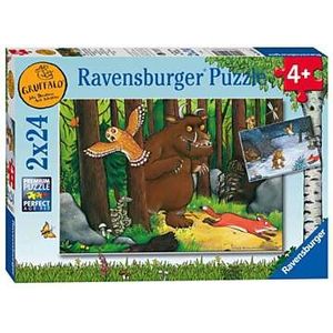 The Gruffalo De Boswandeling Puzzel (2x24 Stukjes)