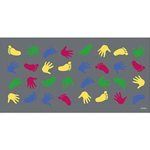 Speelkleed Handen en Voeten, 100x200cm