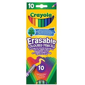 Crayola Kleurpotloden Uitwisbaar, 10st.