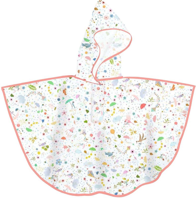 Djeco Lifestyle - Regenponcho - Meerkleurig - Uniseks - Voor Kinderen