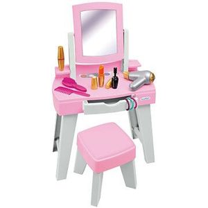 ECOIFFIER Roze Kaptafel Stoel Spiegel + Accessoires 11 St.