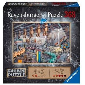 Ravensburger Escape Room Puzzel - Toy Factory, 368st.